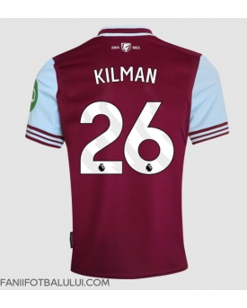 West Ham United Max Kilman #26 Tricou Fotbal Replică 2024-25 Barbati Acasa